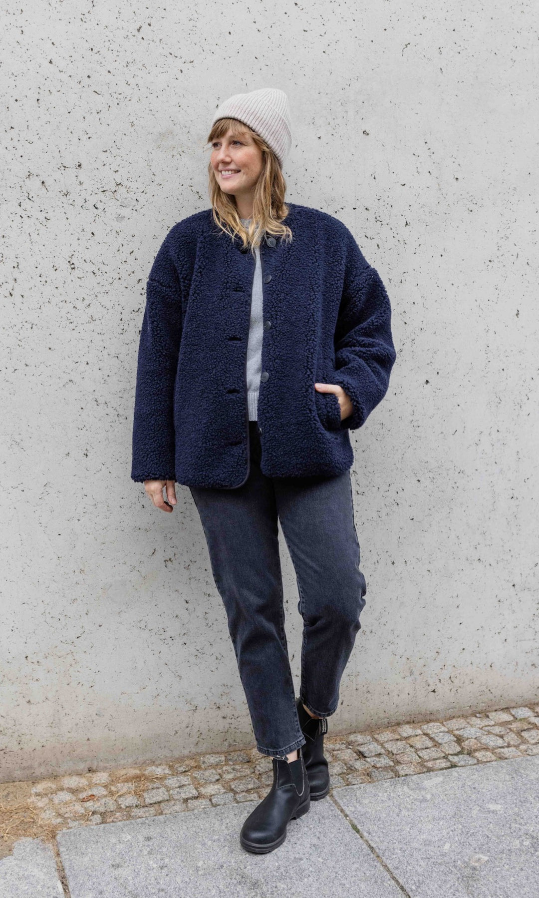 Schafwoll Jacke (Schurwolle)