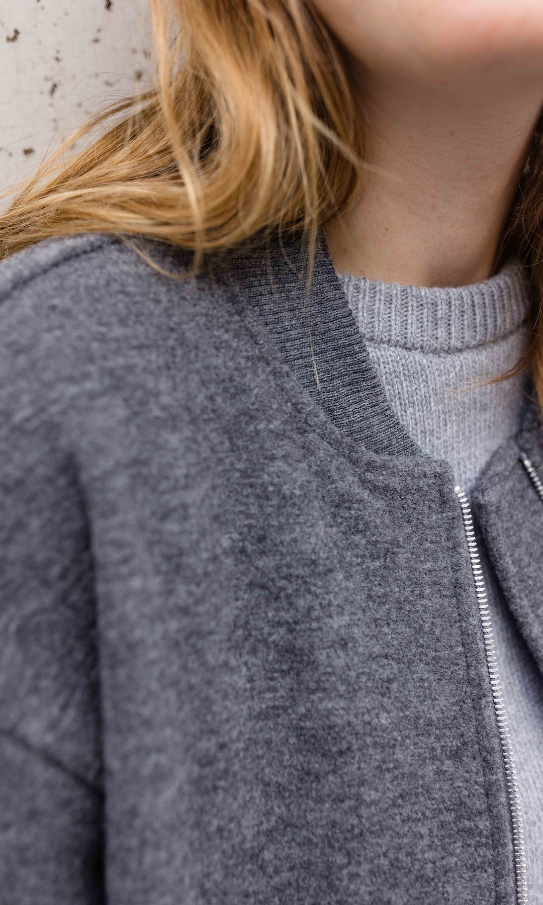 Walkjacke x ENGEL mit Babytrageeinsatz (Schurwolle)