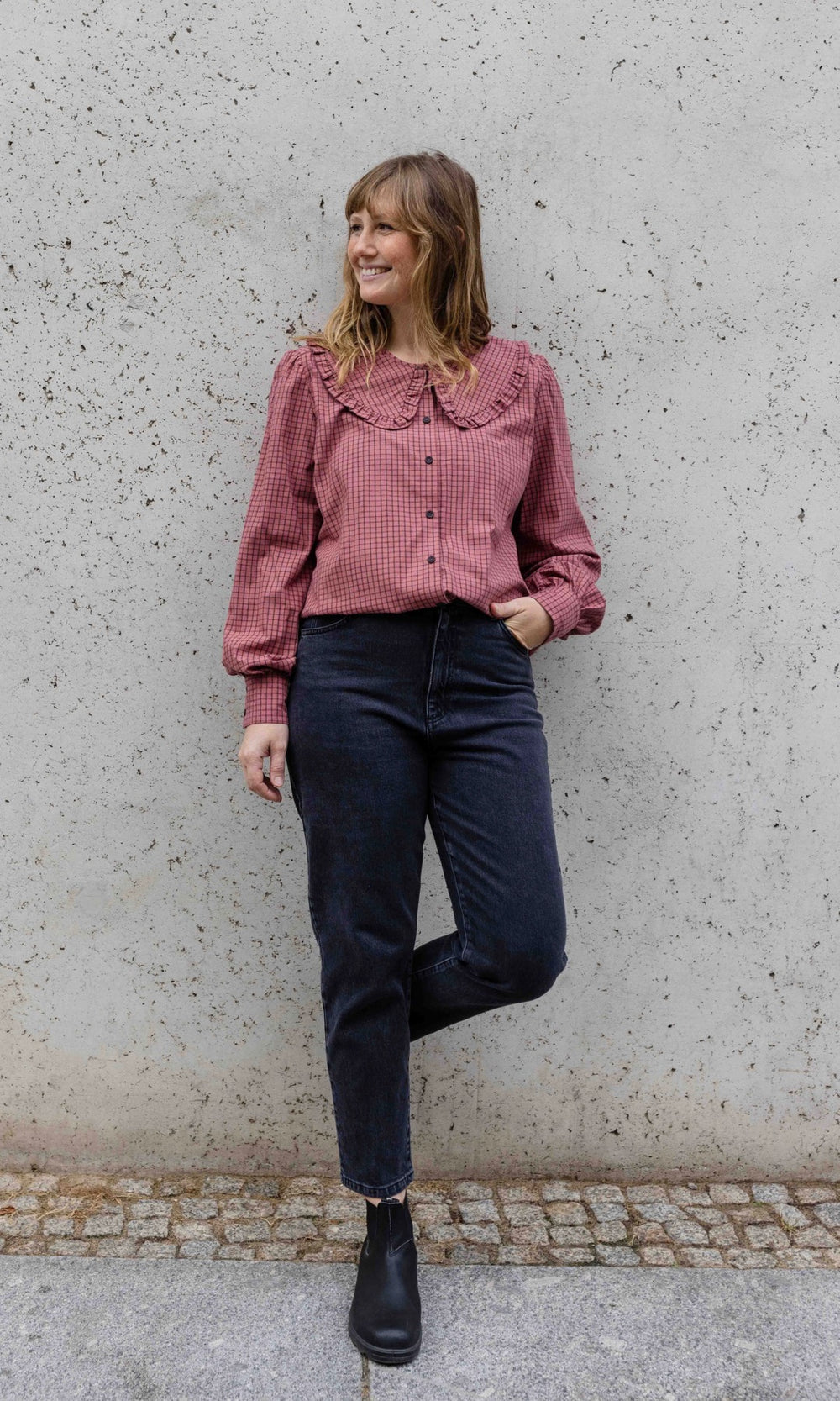 Bluse Alice - abricot coco