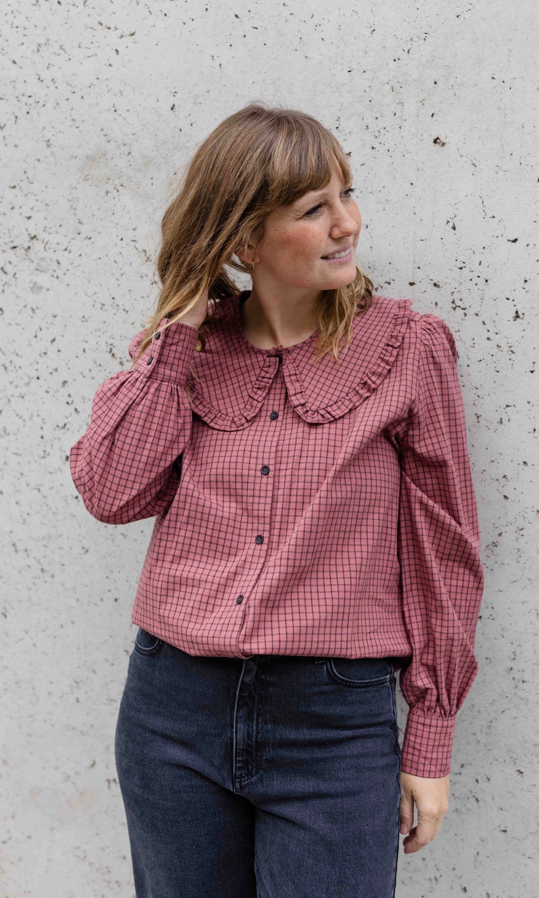 Bluse Alice - abricot coco