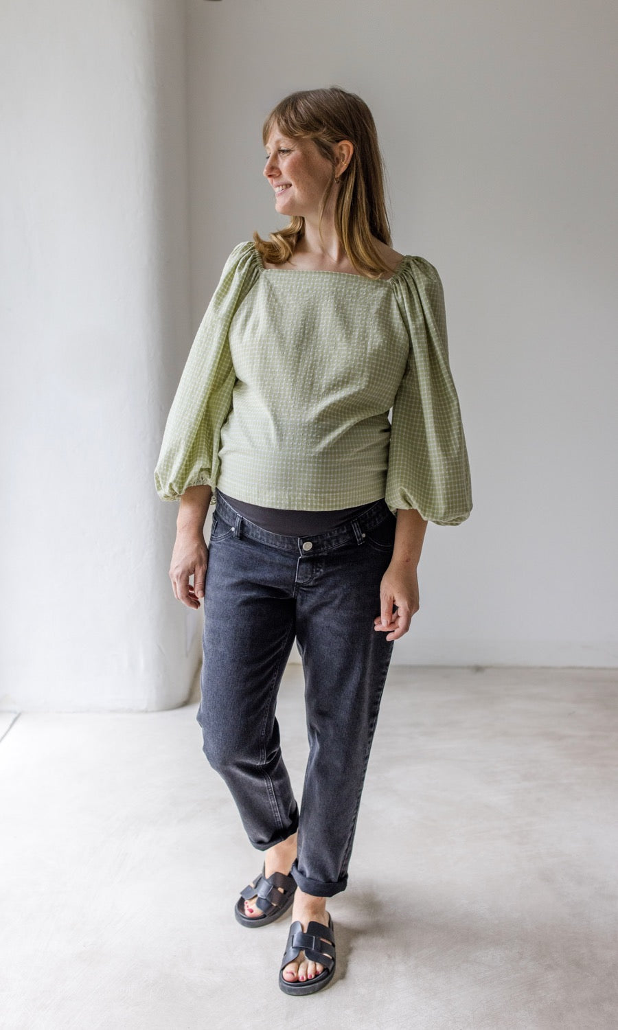 Bluse Hannah - abricot coco