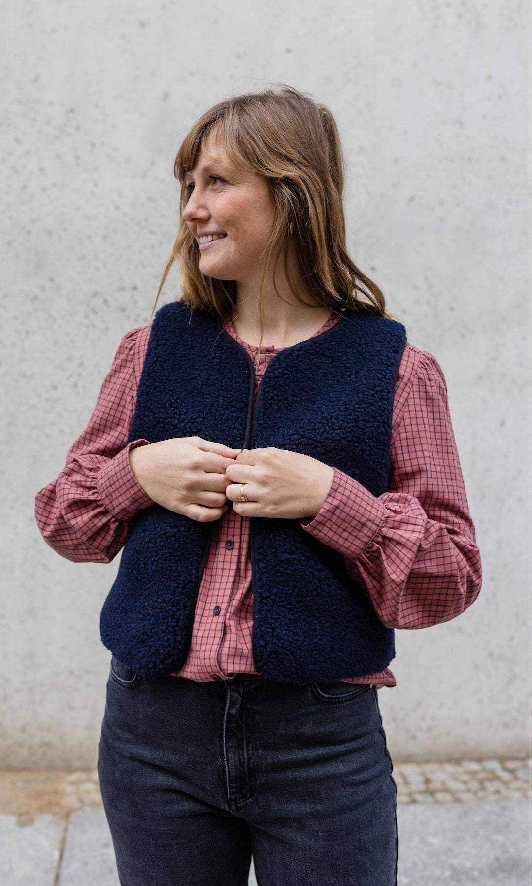 Bluse Alice - abricot coco