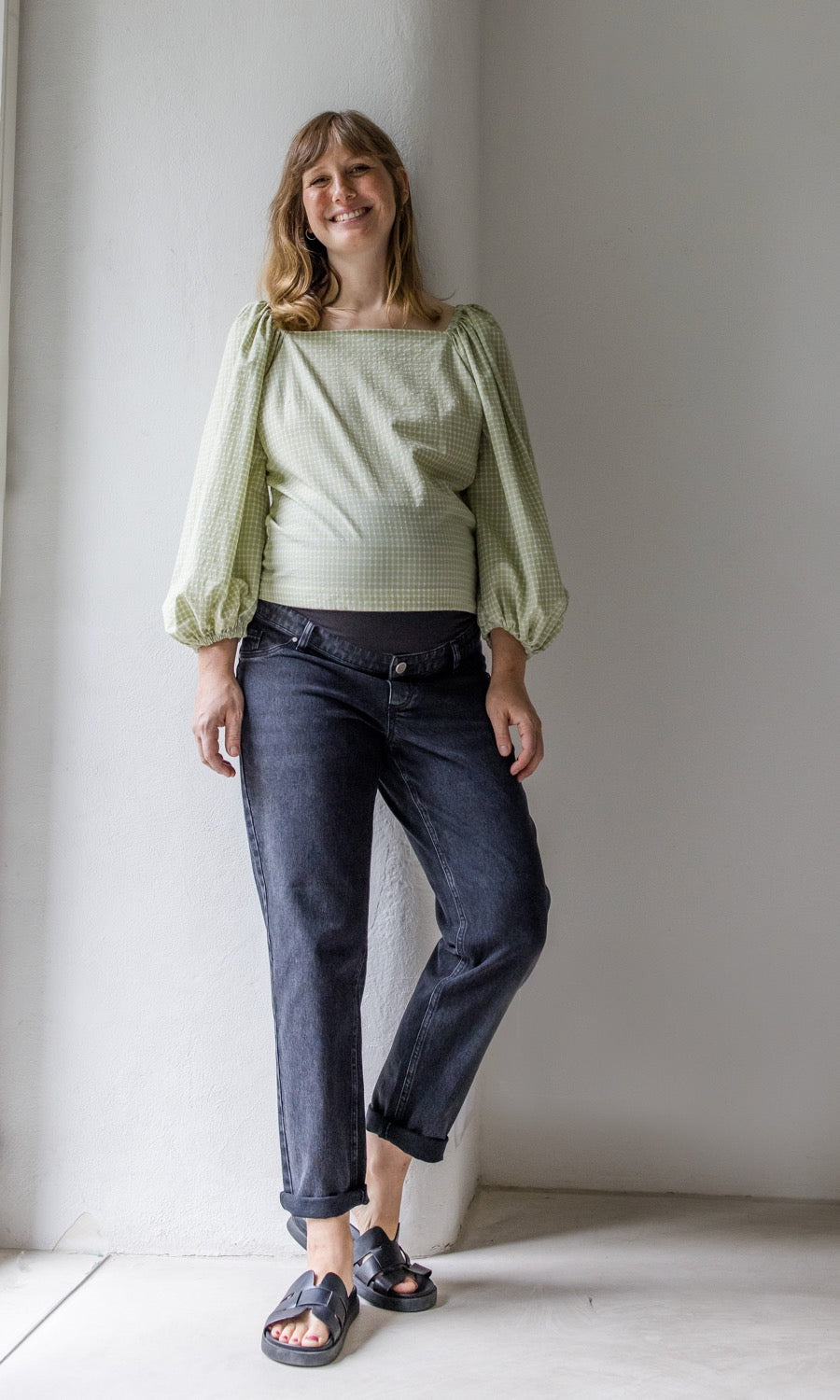 Bluse Hannah - abricot coco