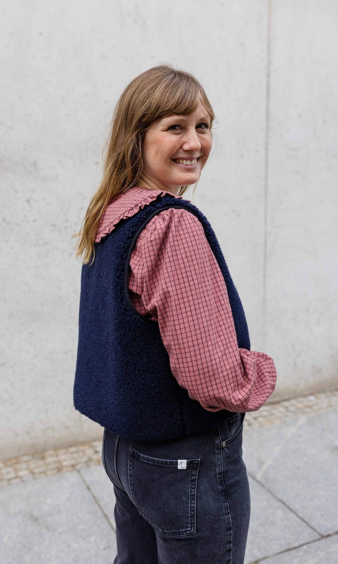 Bluse Alice - abricot coco