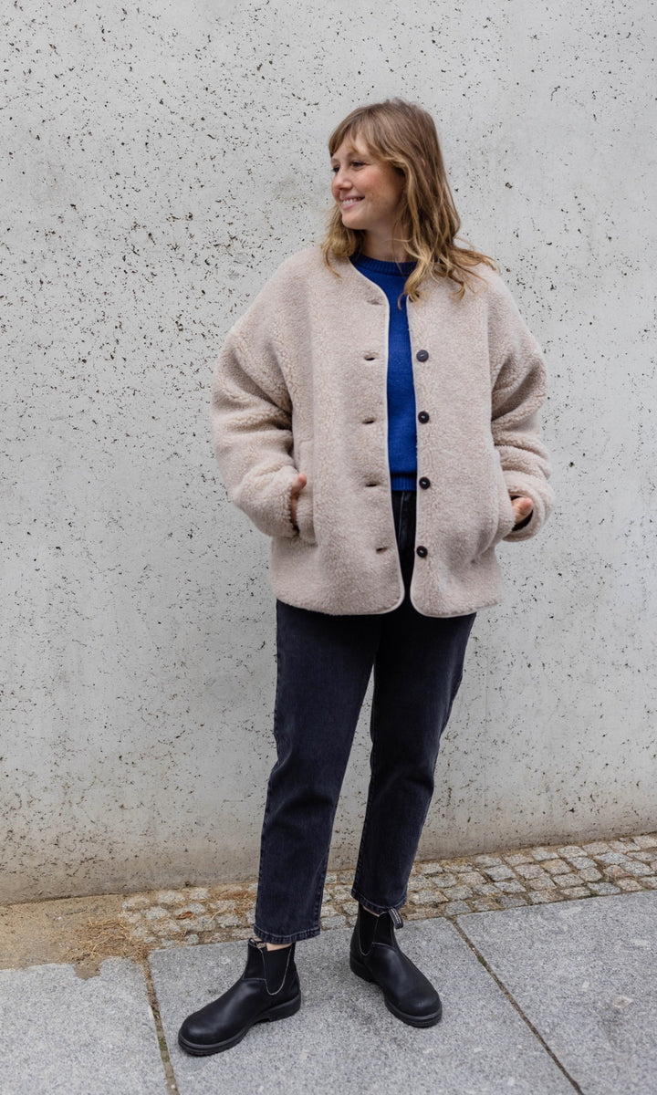 Schafwoll Jacke (Schurwolle)