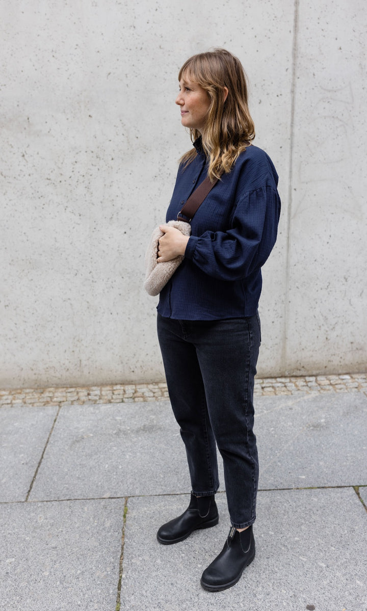 Bluse Célia - abricot coco