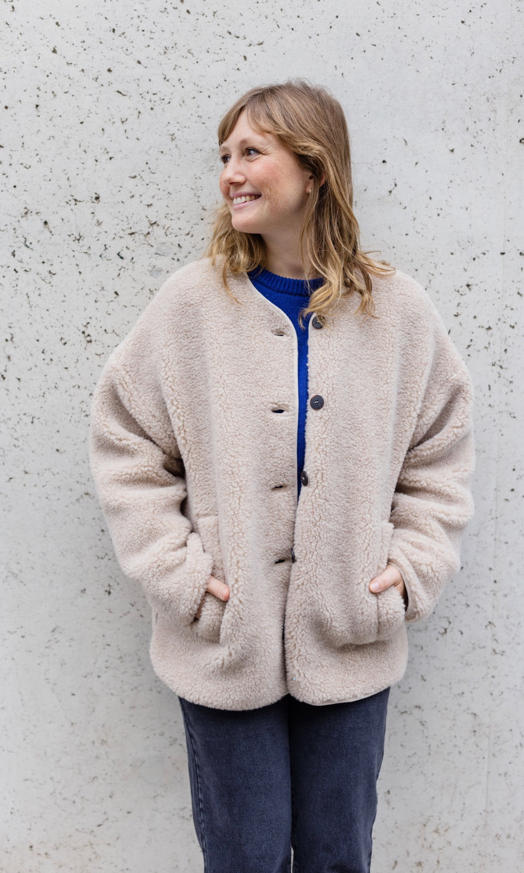 Schafwoll Jacke (Schurwolle)