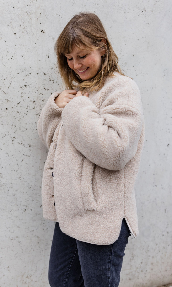 Schafwoll Jacke (Schurwolle)