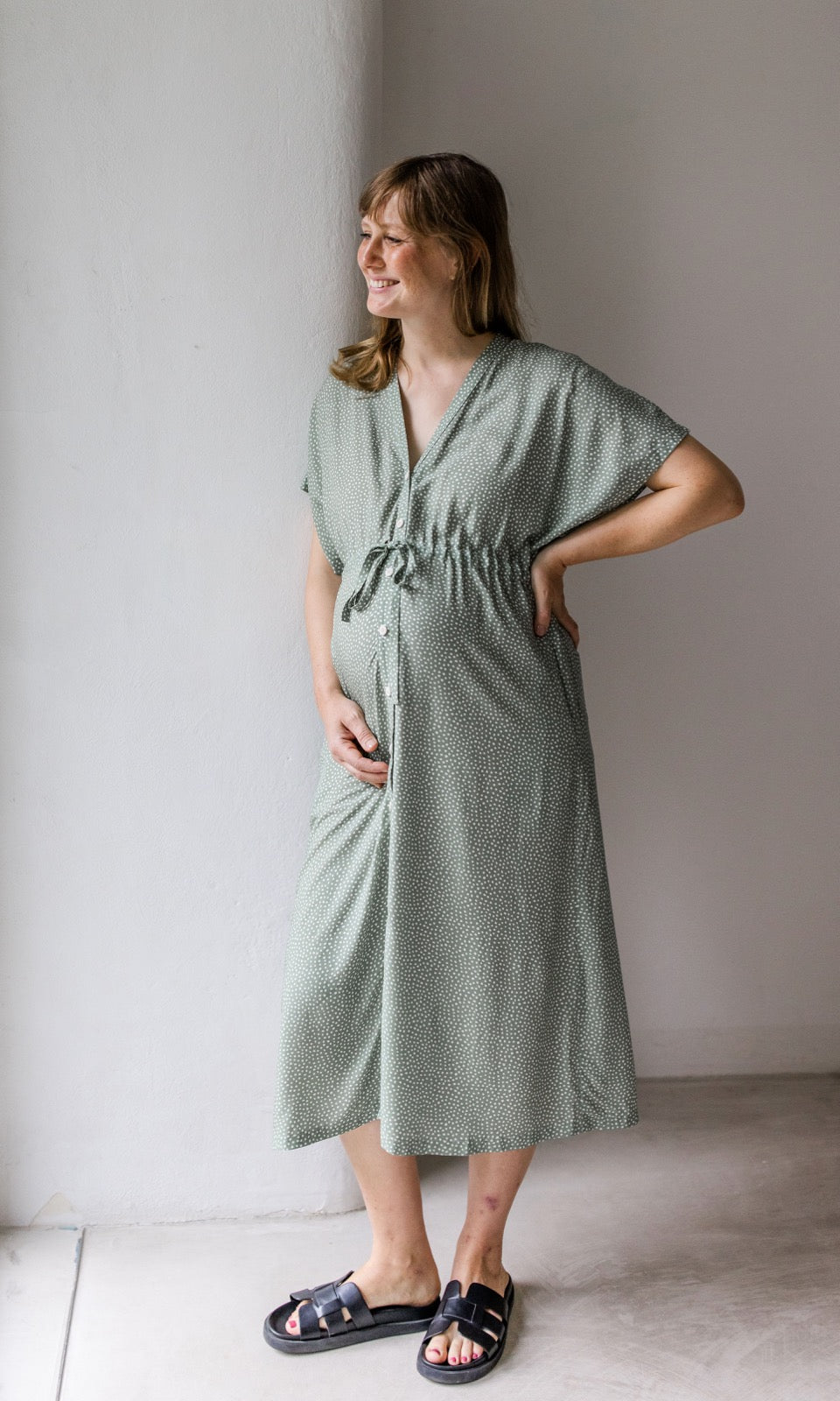 Kleid Luna - abricot coco