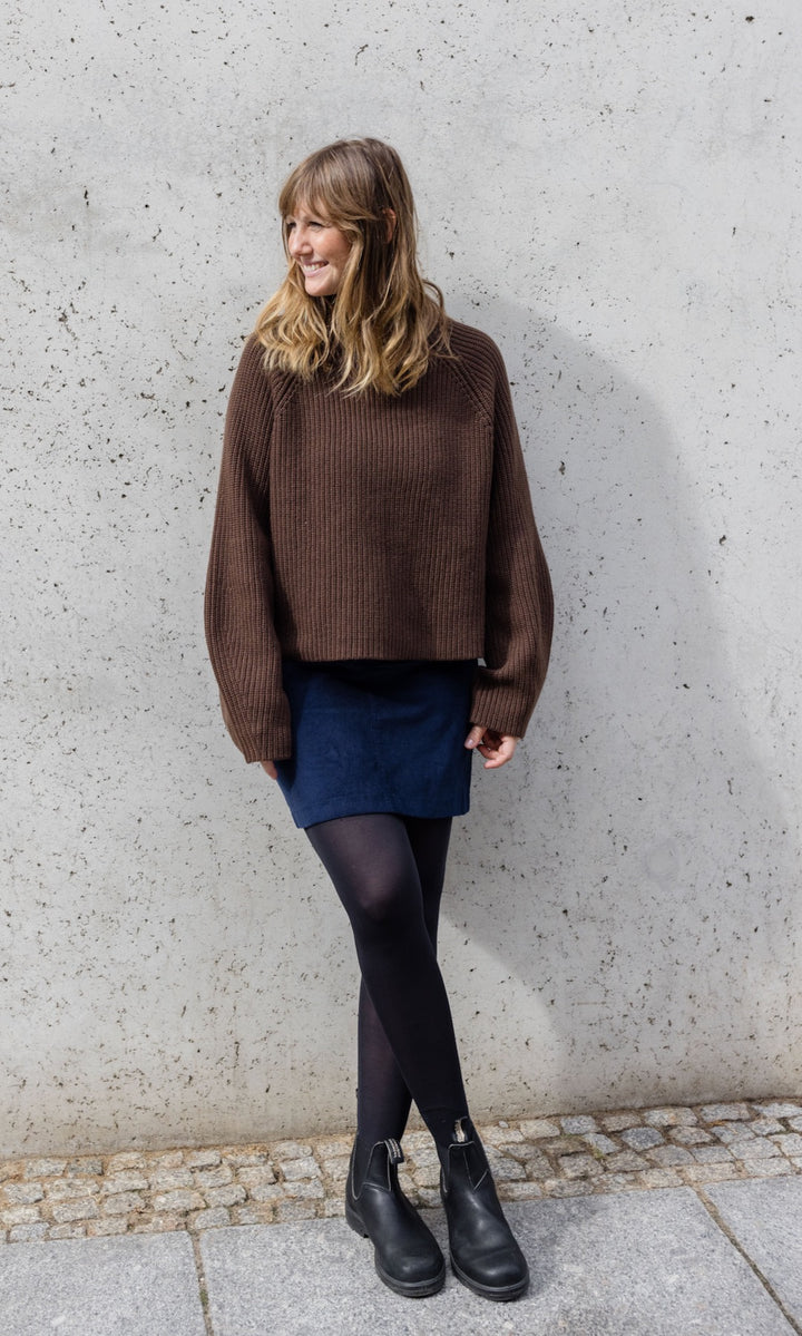 Oversized Jumper (Merinowolle-Kaschmir)