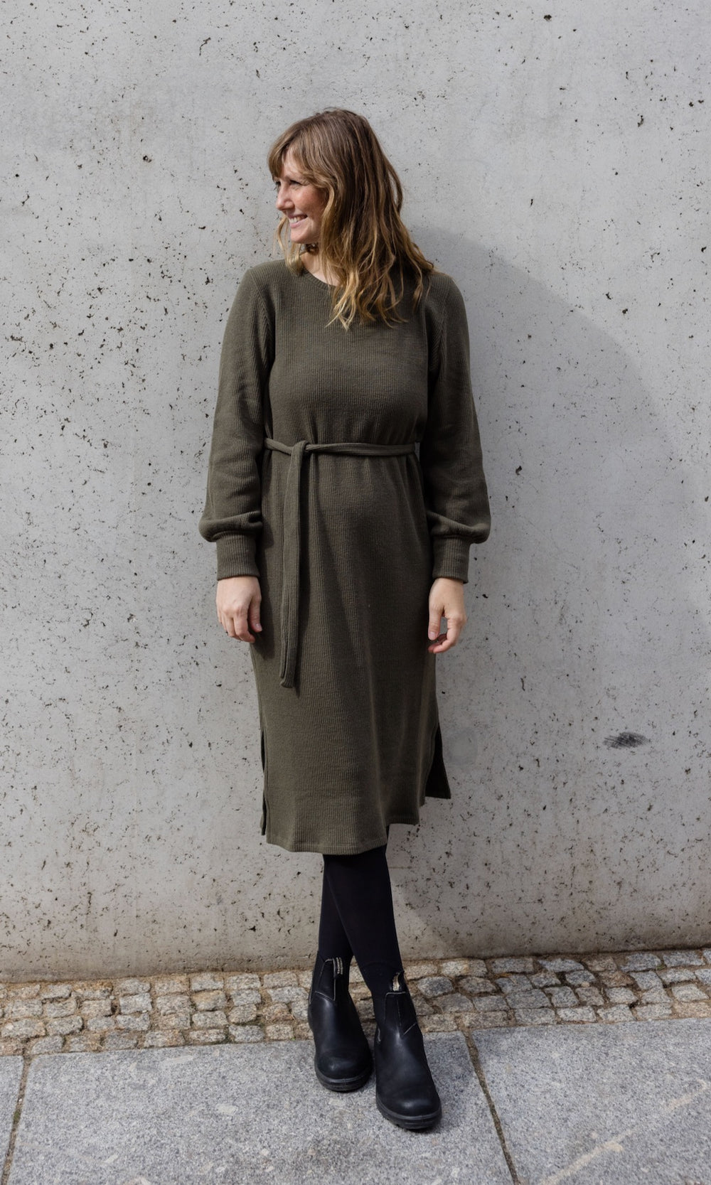 Strickkleid Jules - abricot coco