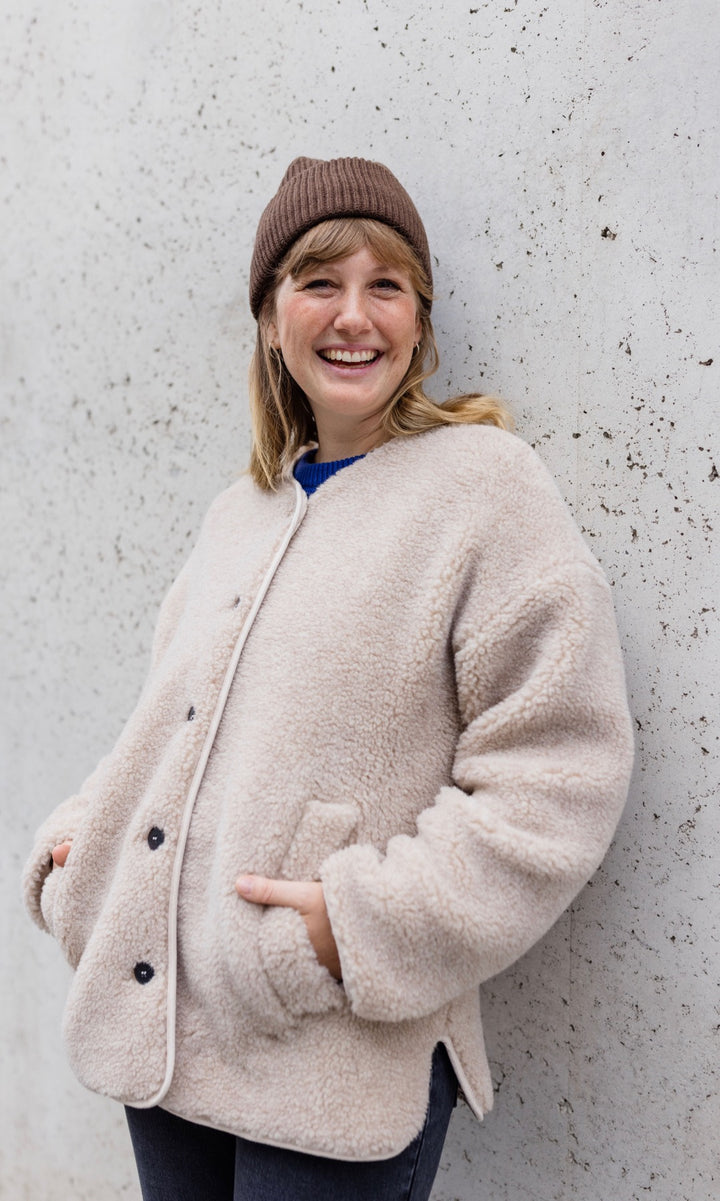 Schafwoll Jacke (Schurwolle)