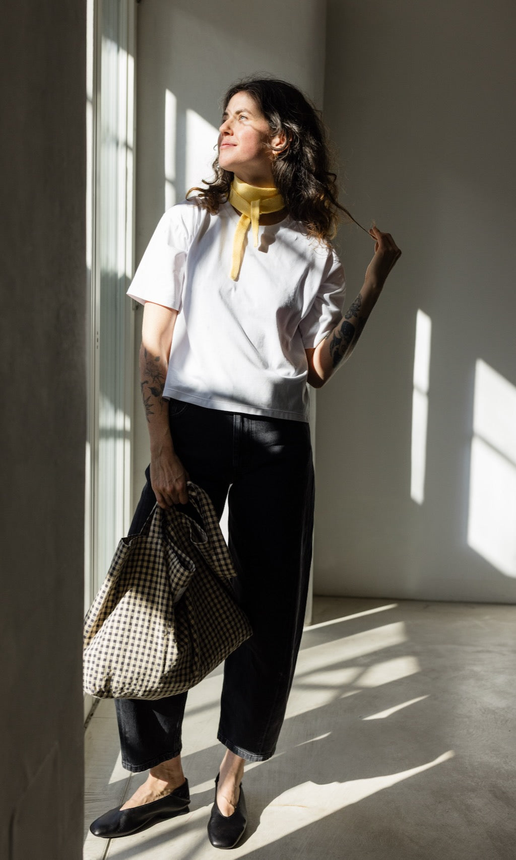 Oversized T-Shirt in Weiß