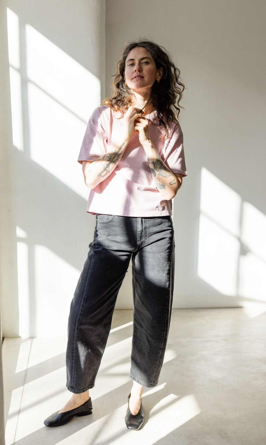 Oversized T-Shirt in Rosé