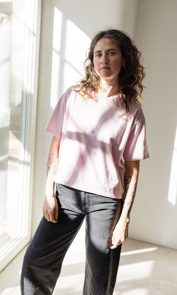 Oversized T-Shirt in Rosé