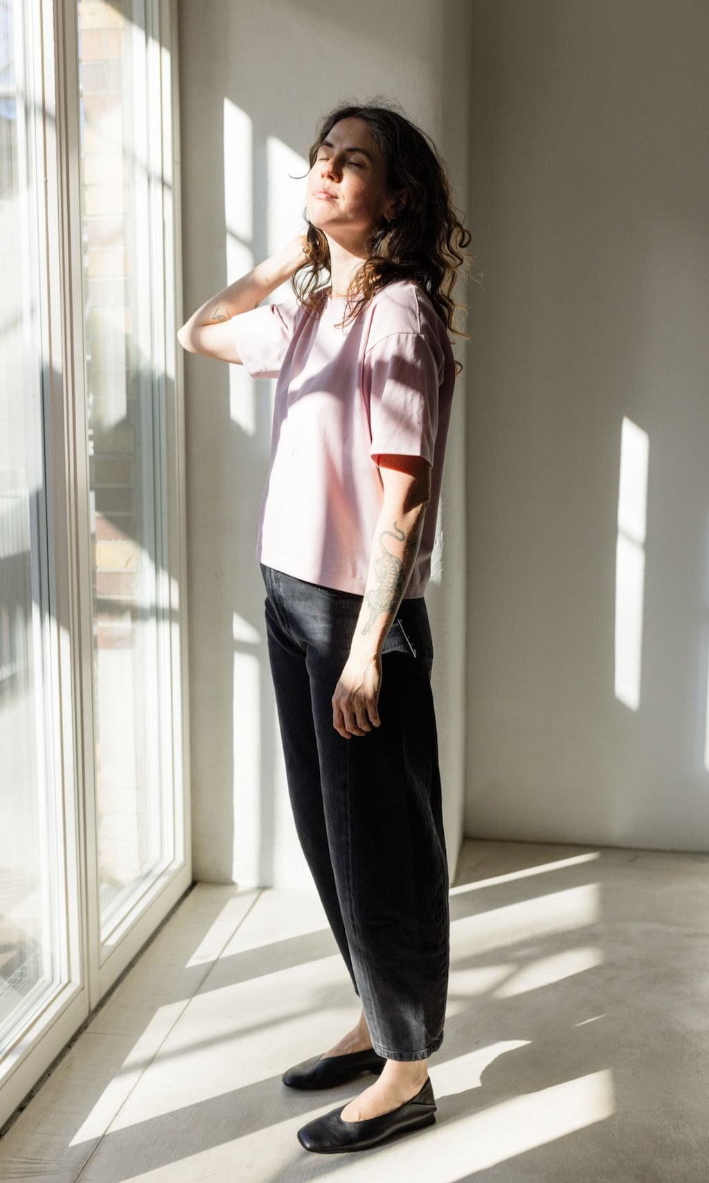 Oversized T-Shirt in Rosé