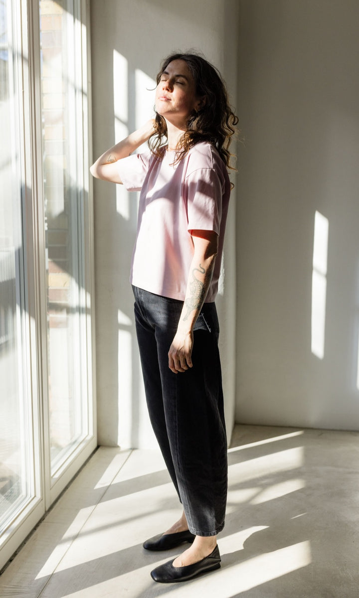 Oversized T-Shirt in Rosé