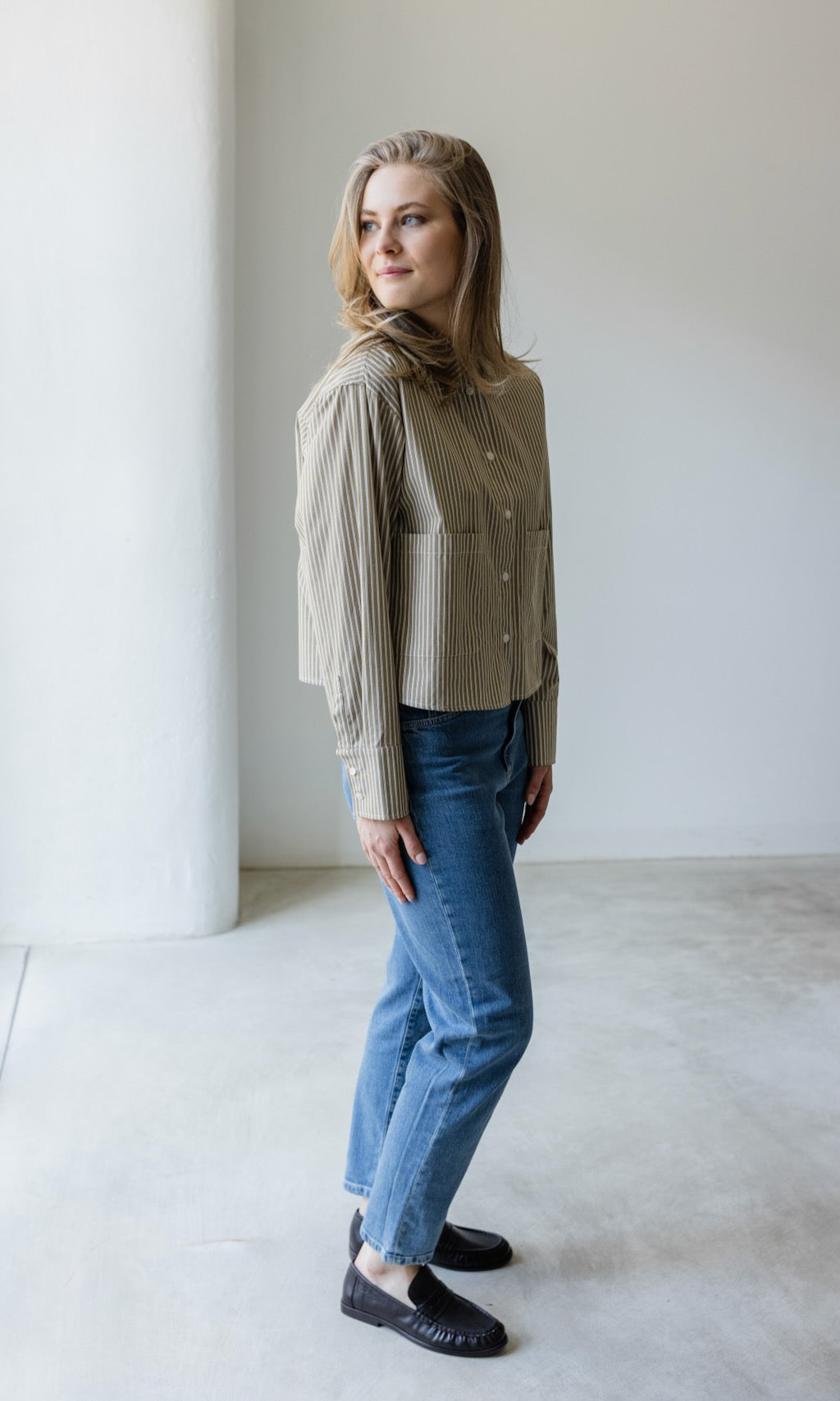Jeans Mom Fit - abricot coco