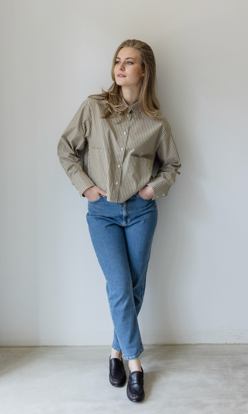 Jeans Mom Fit - abricot coco