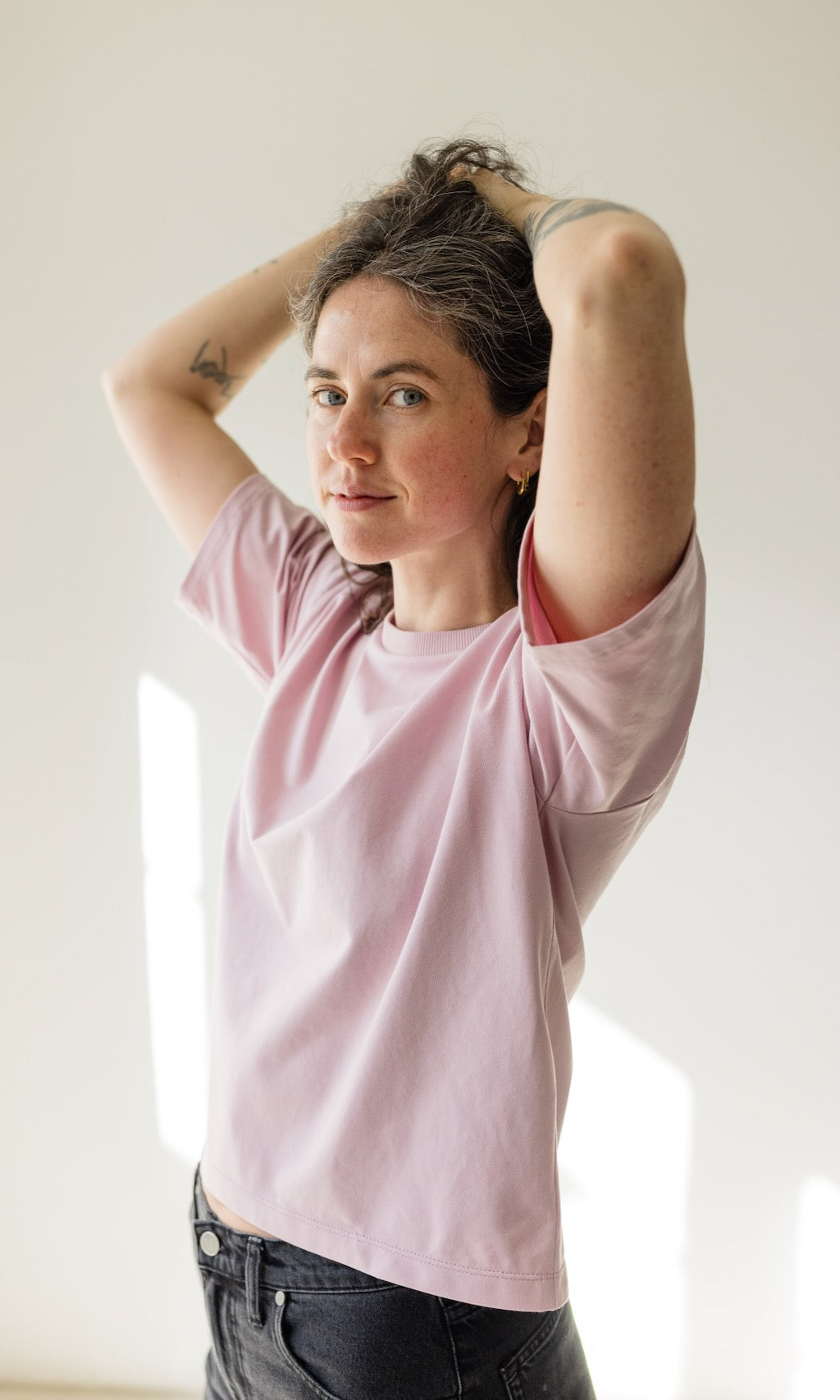 Oversized T-Shirt in Rosé