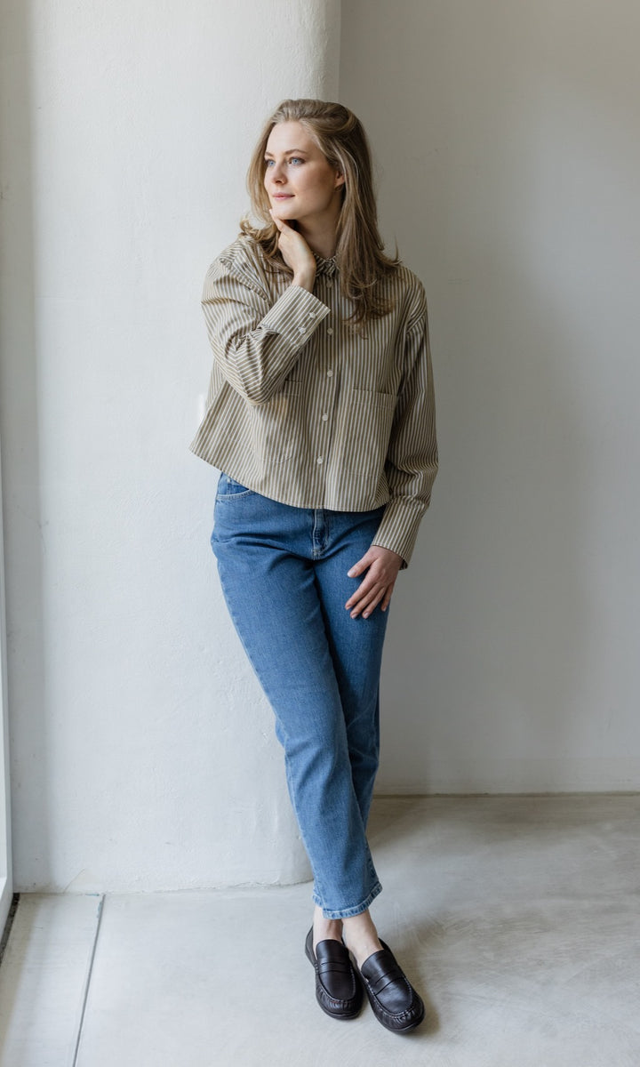 Jeans Mom Fit - abricot coco