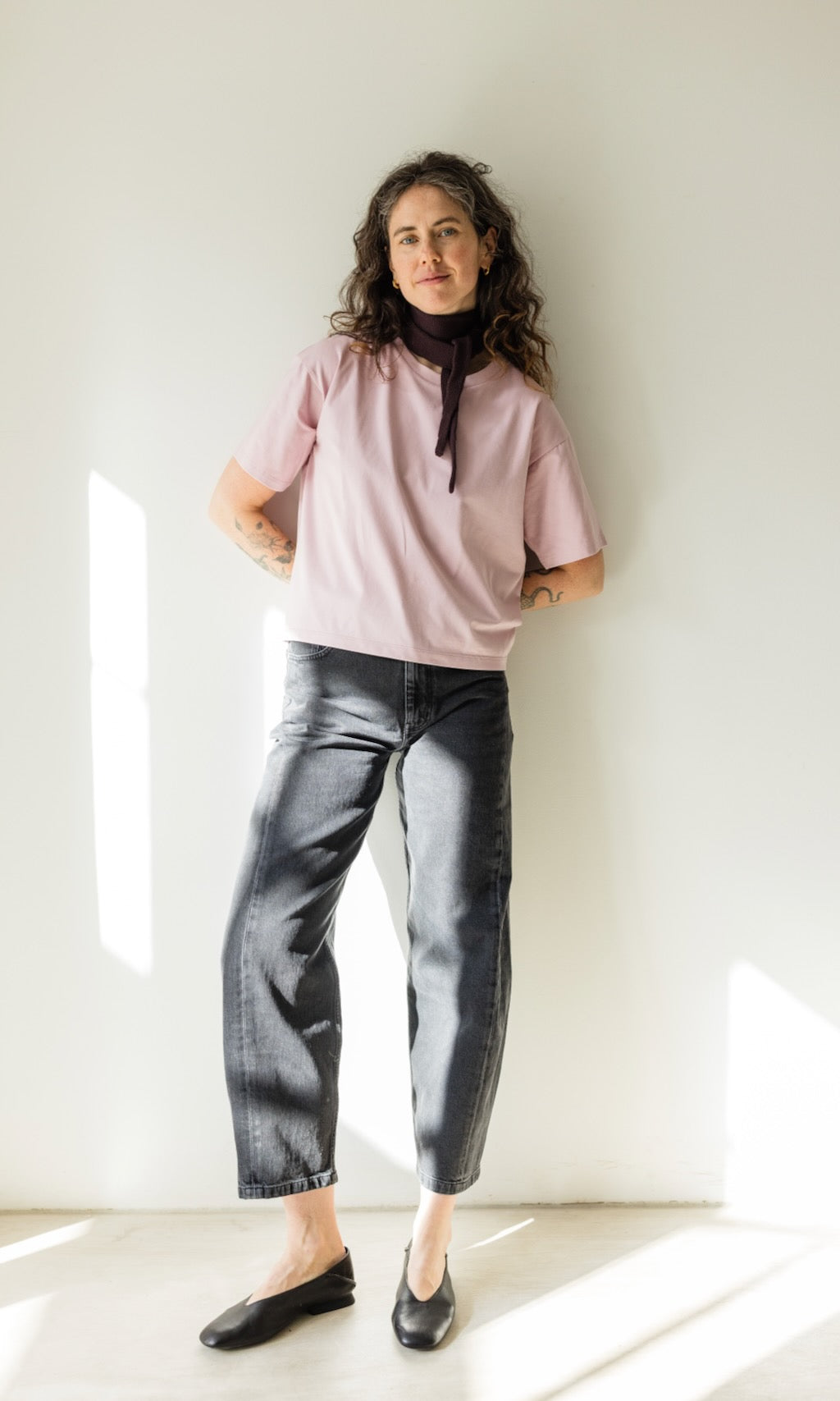 Oversized T-Shirt in Rosé