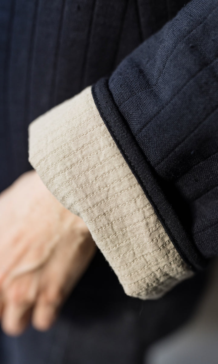 Leichte Oversized Steppjacke Yumiko aus Bio Baumwolle