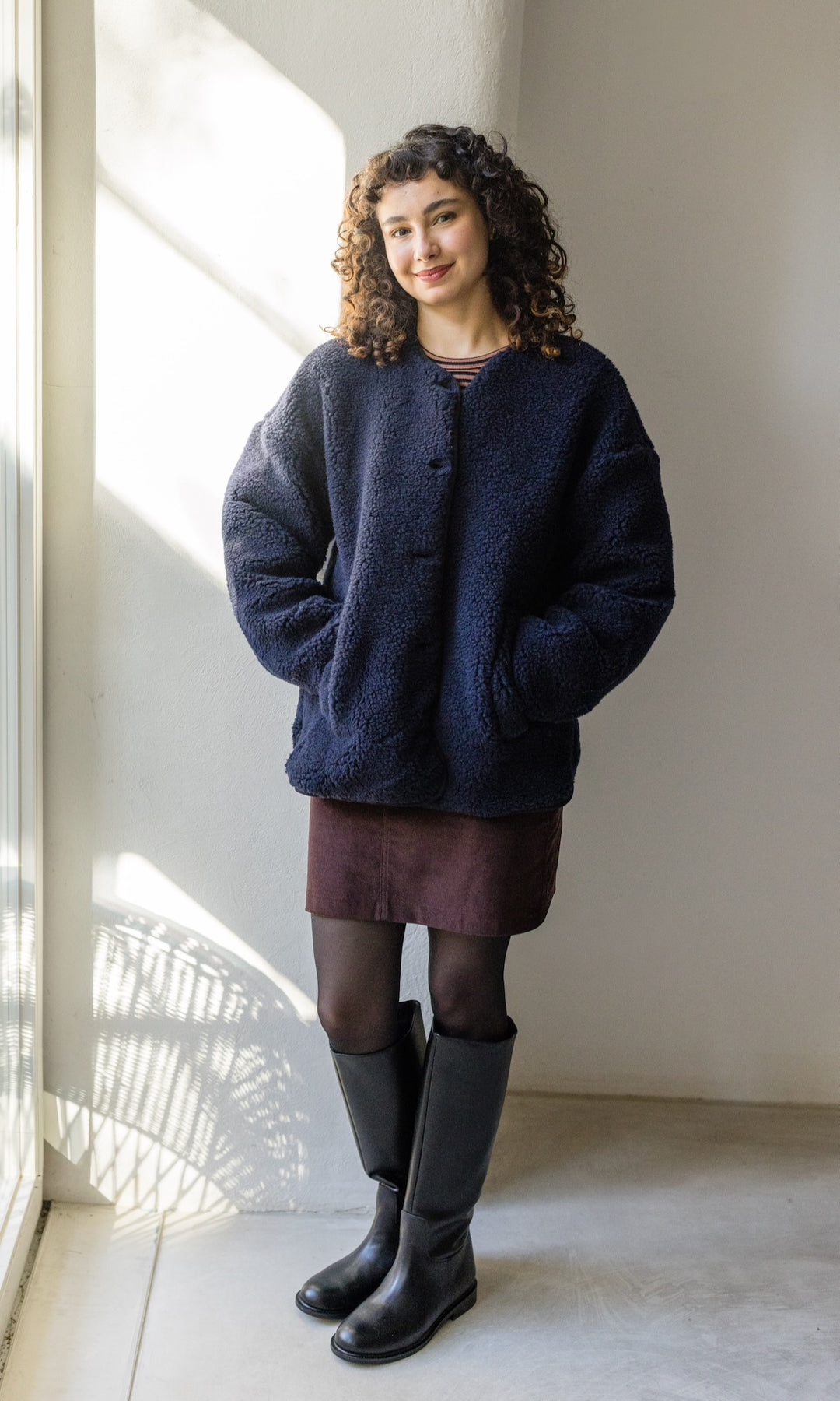 Schafwoll Jacke (Schurwolle)