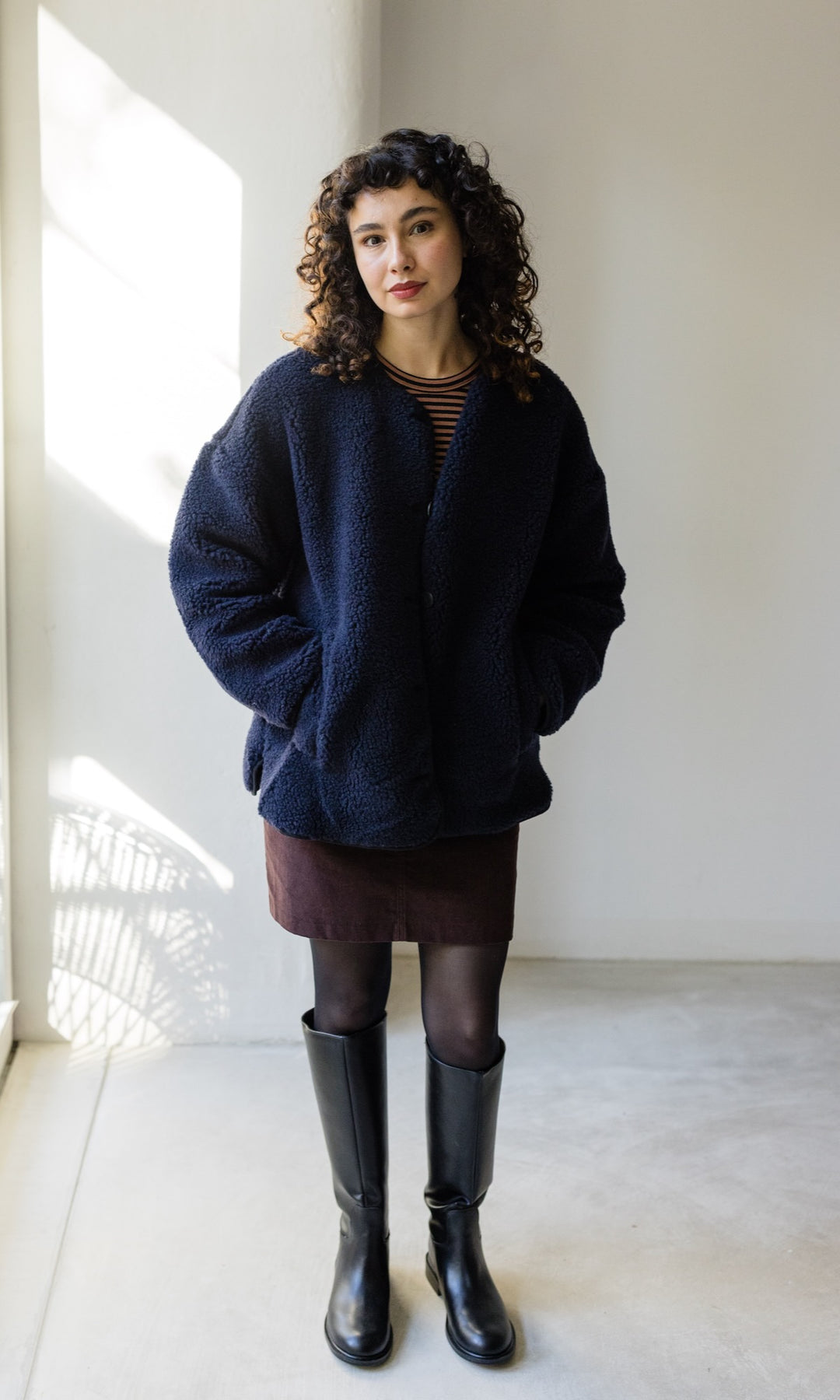 Schafwoll Jacke (Schurwolle)