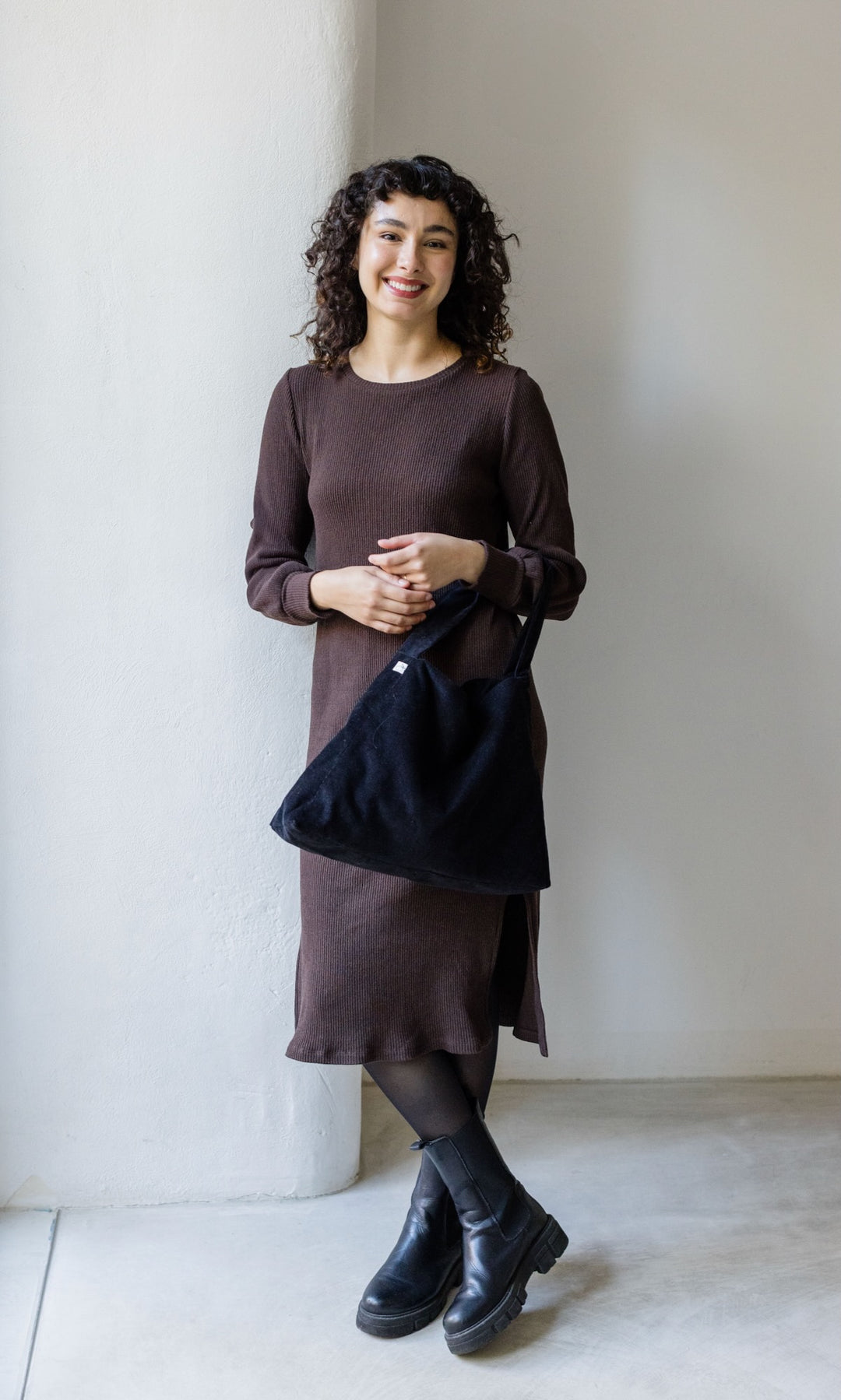 Langes Strickkleid Jules