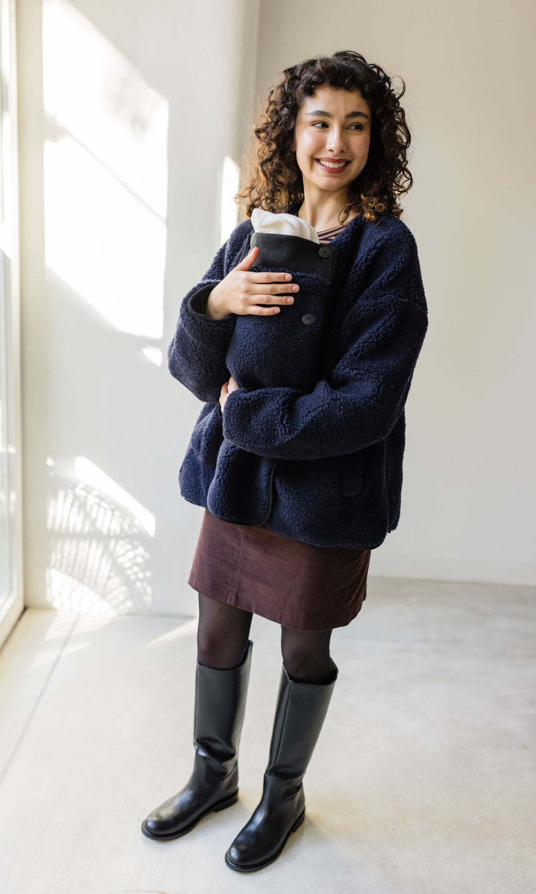 Babytrageeinsatz (Schurwolle) separat