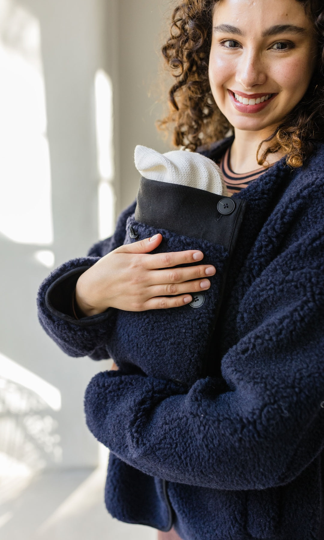 Babytrageeinsatz (Schurwolle) separat