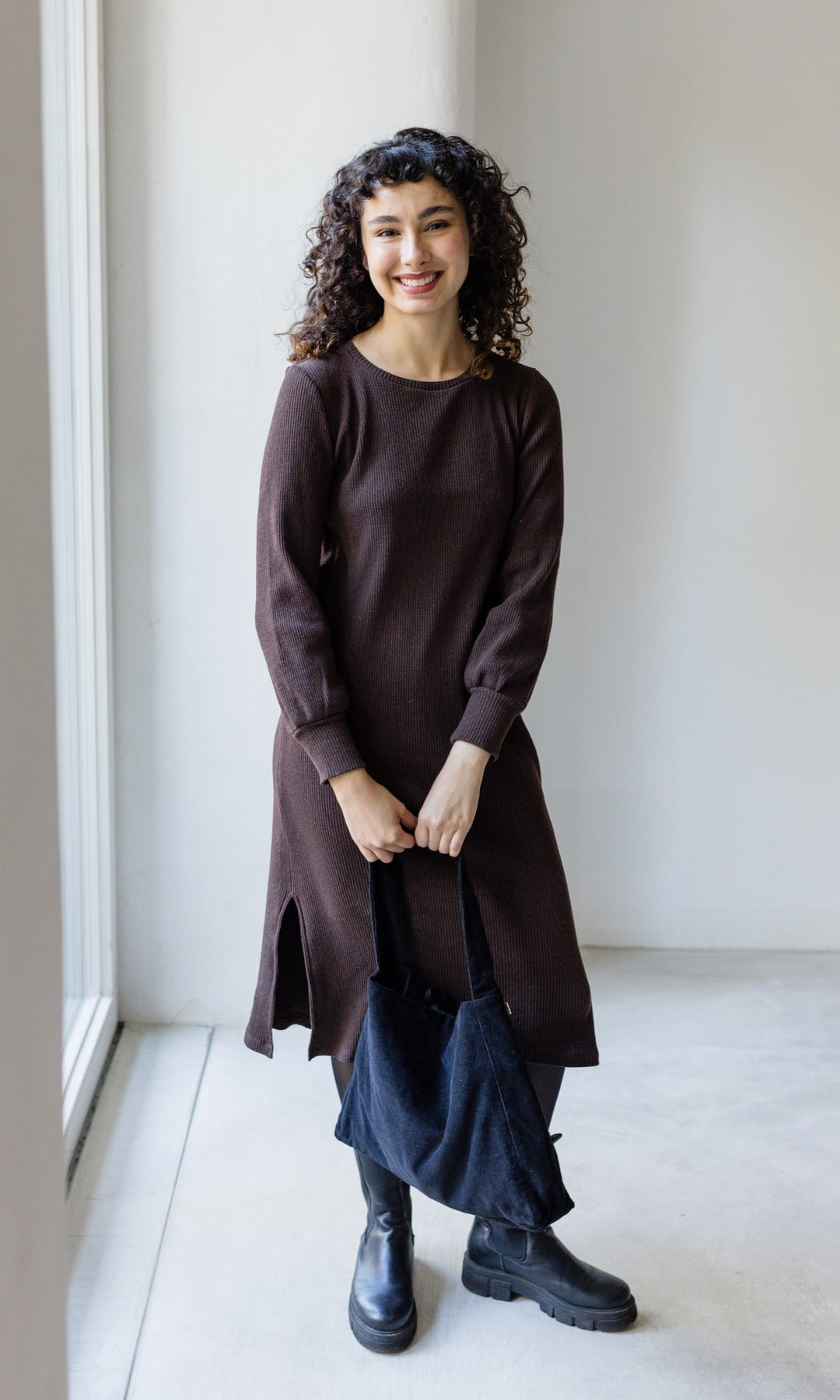 Langes Strickkleid Jules