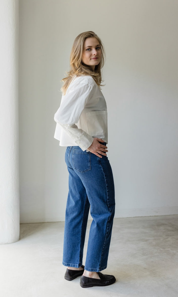 Jeans French Fit - abricot coco