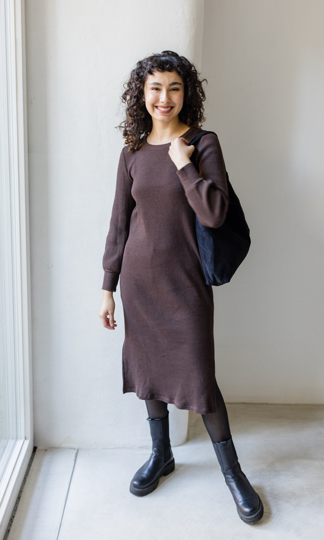 Langes Strickkleid Jules