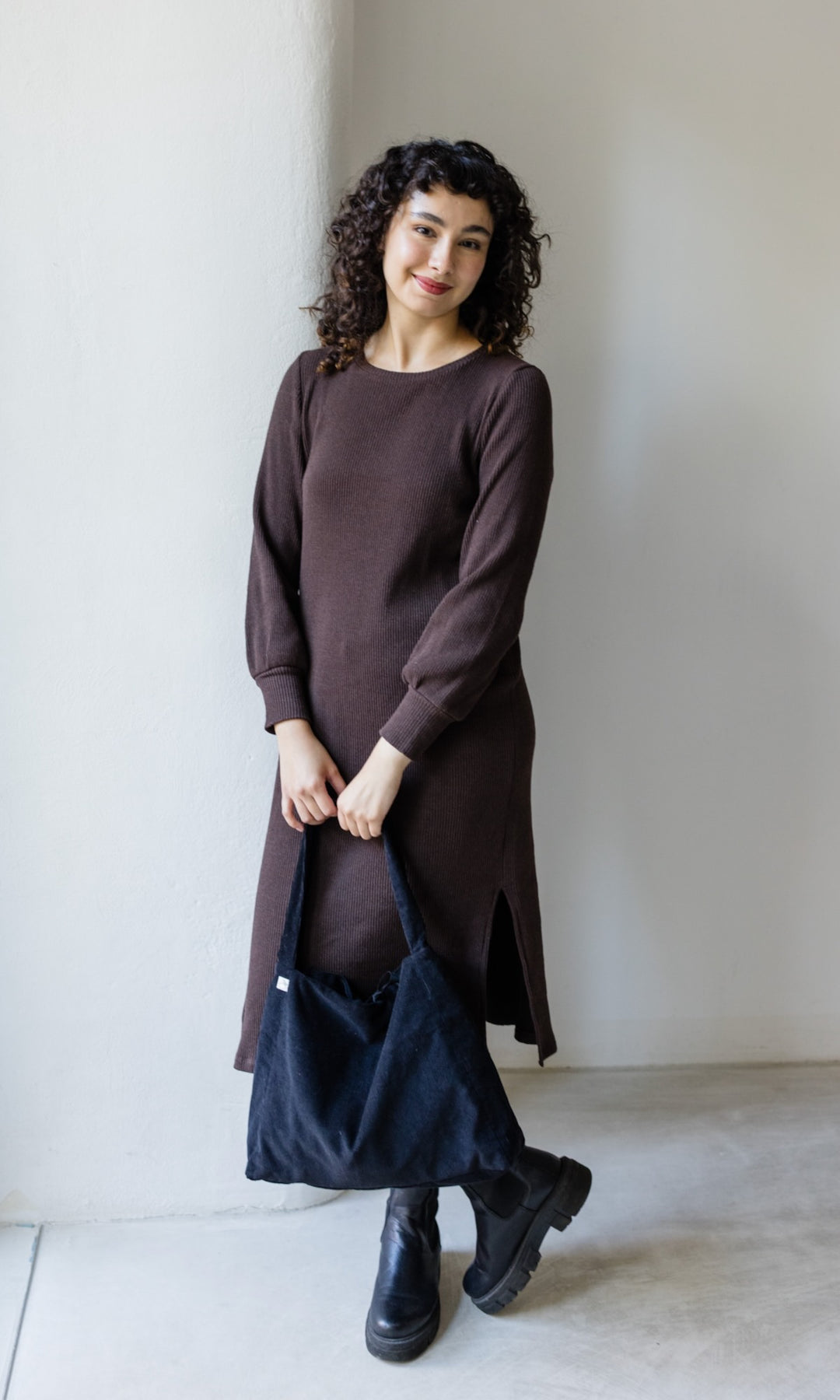 Langes Strickkleid Jules