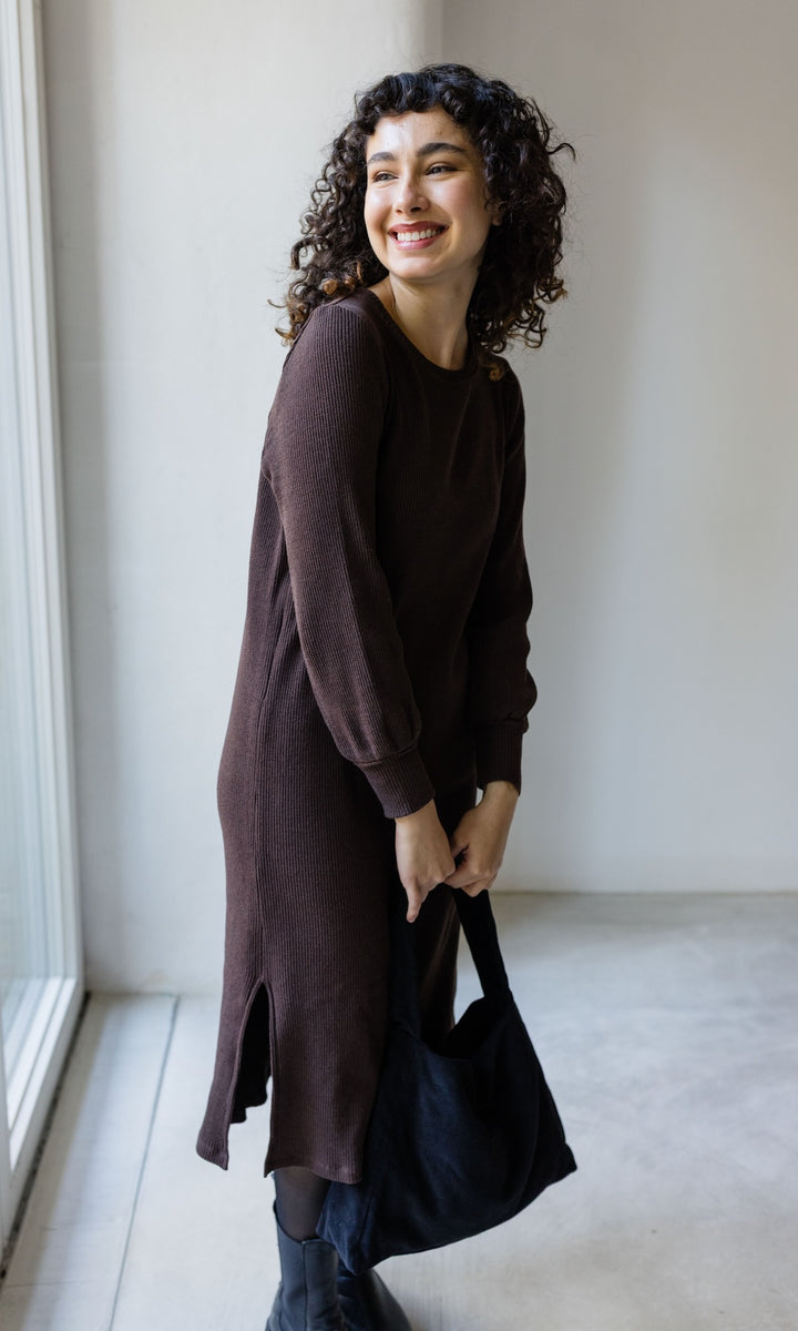 Langes Strickkleid Jules