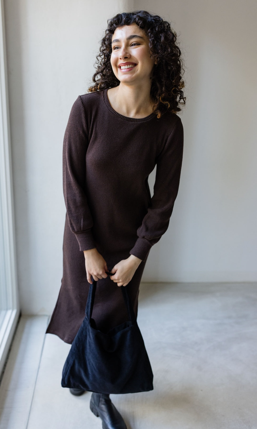 Langes Strickkleid Jules