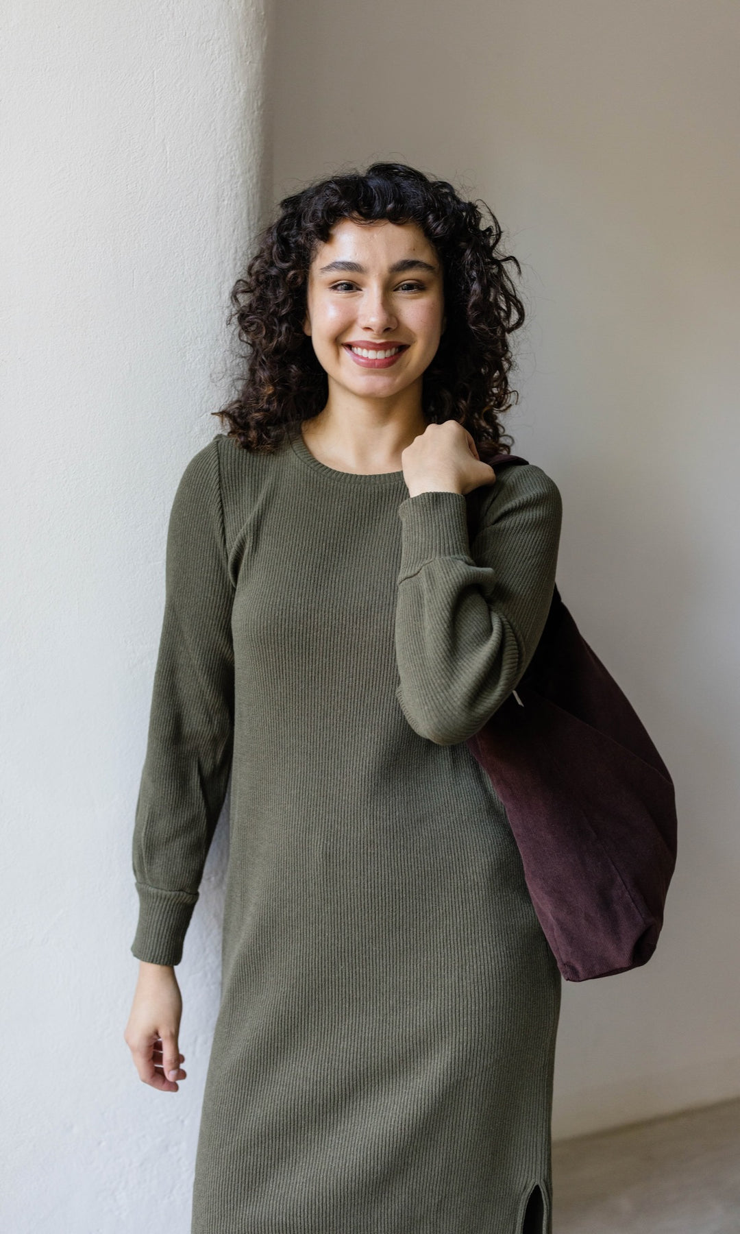 Langes Strickkleid Jules