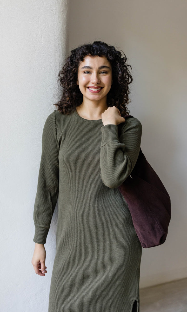 Langes Strickkleid Jules