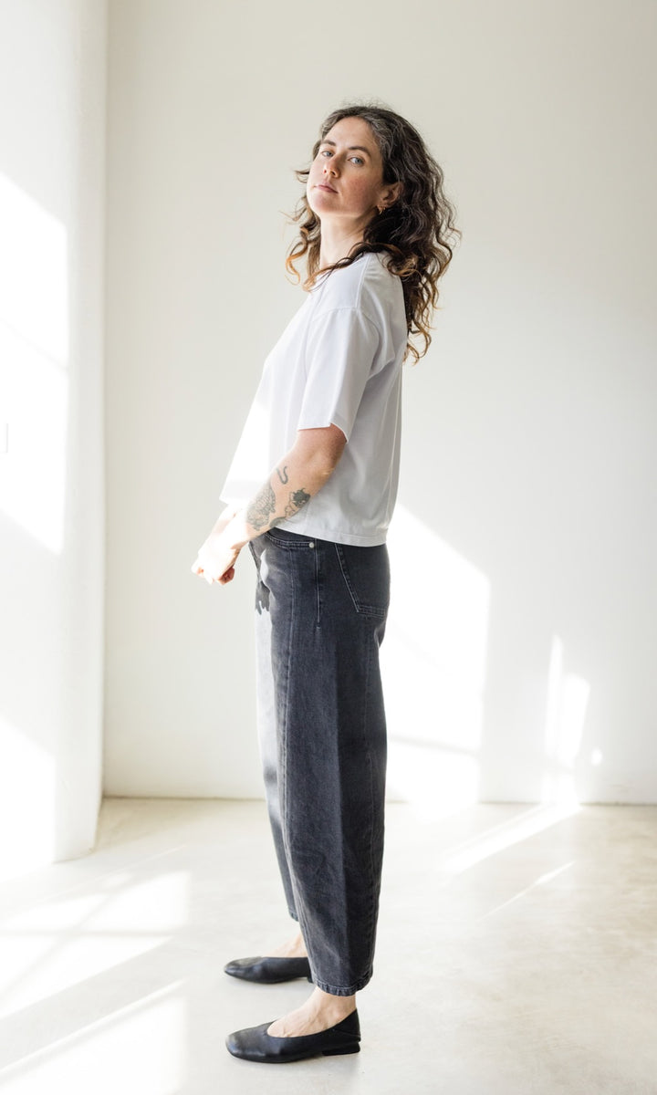 Oversized T-Shirt in Weiß