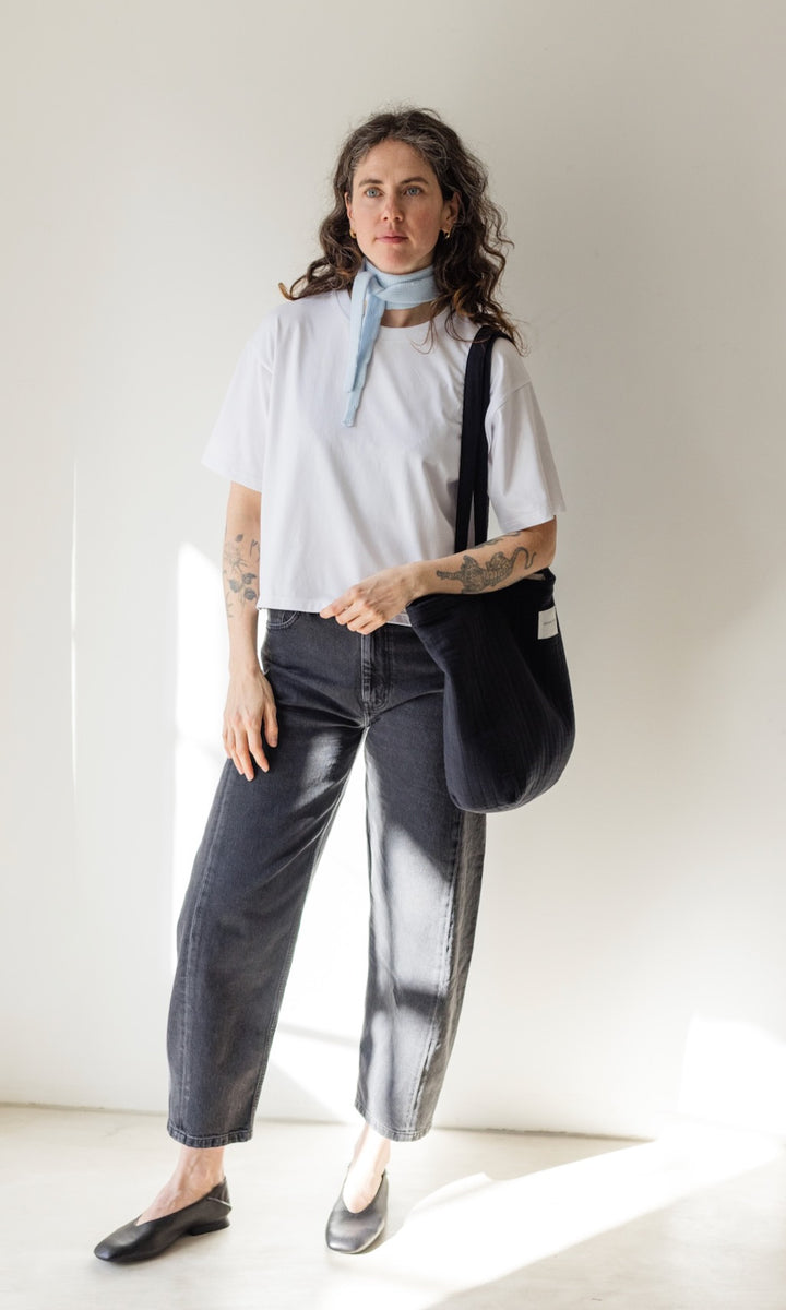 Oversized T-Shirt in Weiß