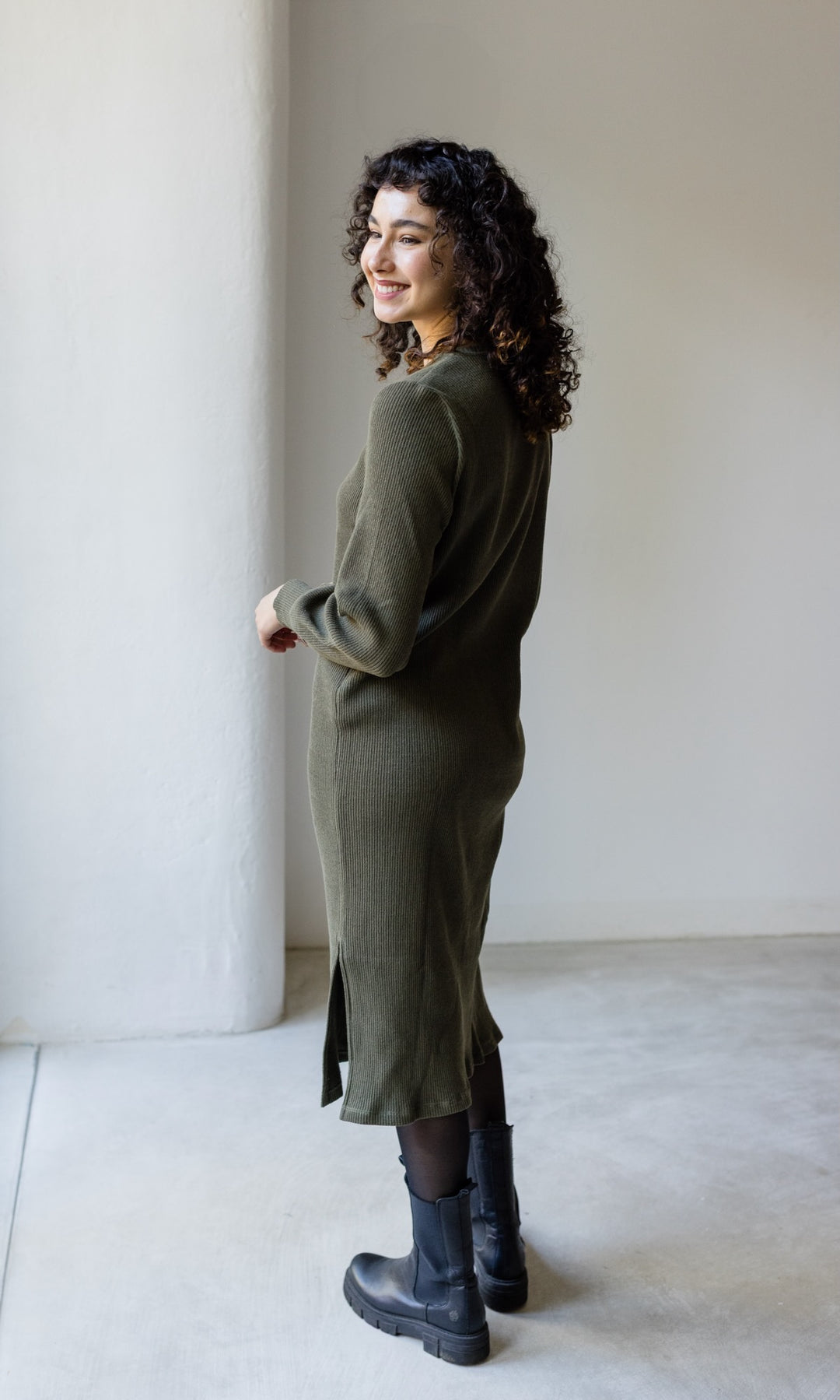 Langes Strickkleid Jules