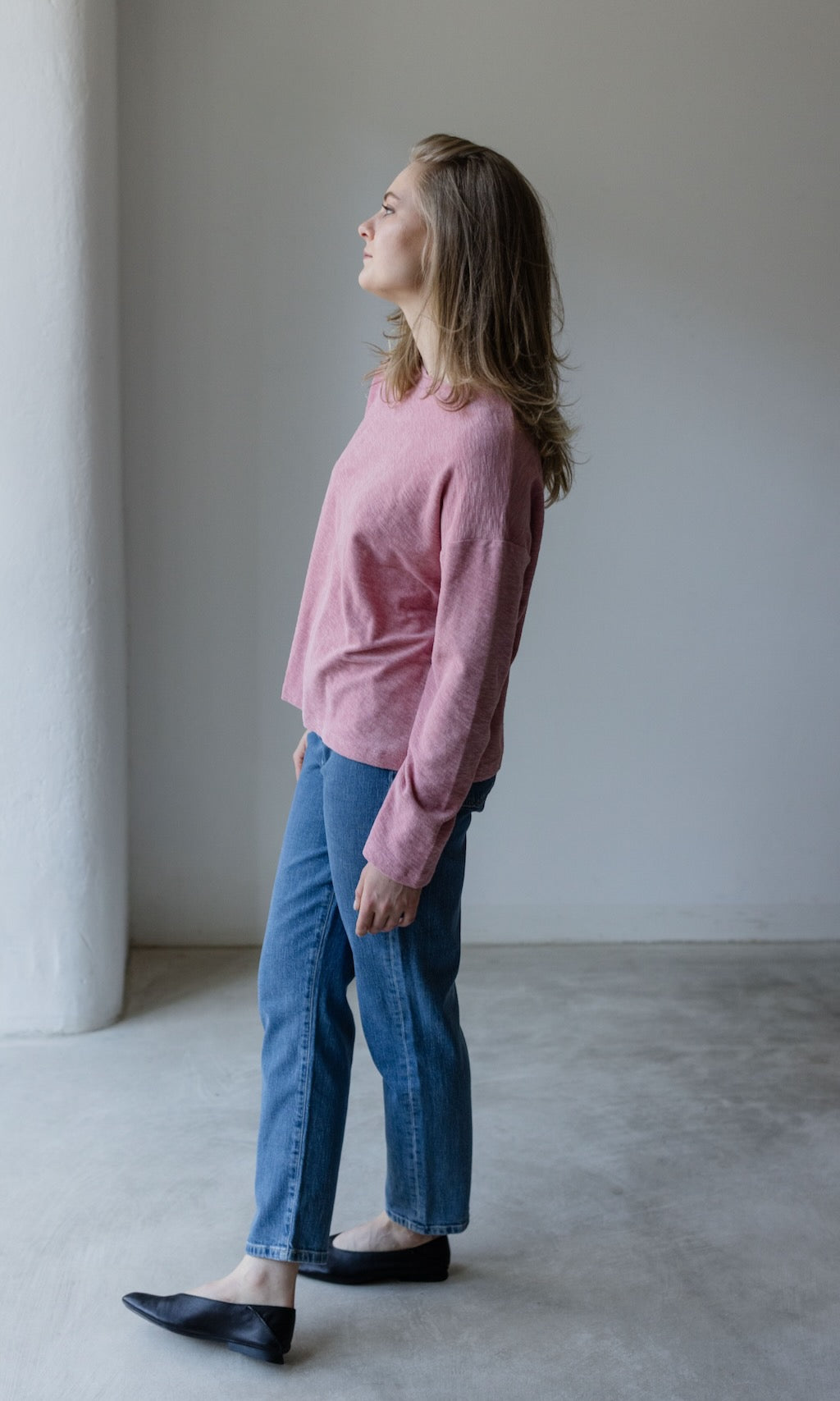 Jeans Mom Fit - abricot coco