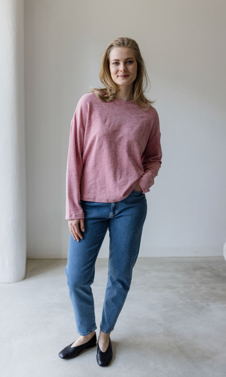 Jeans Mom Fit - abricot coco