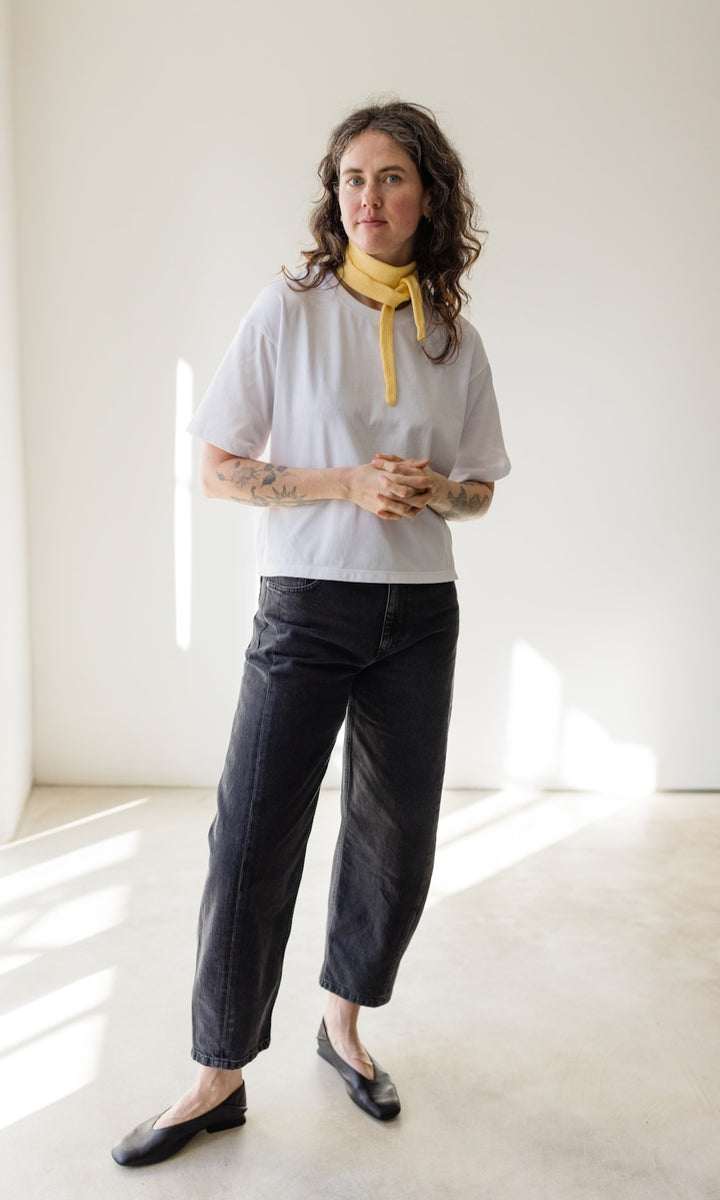 Oversized T-Shirt in Weiß