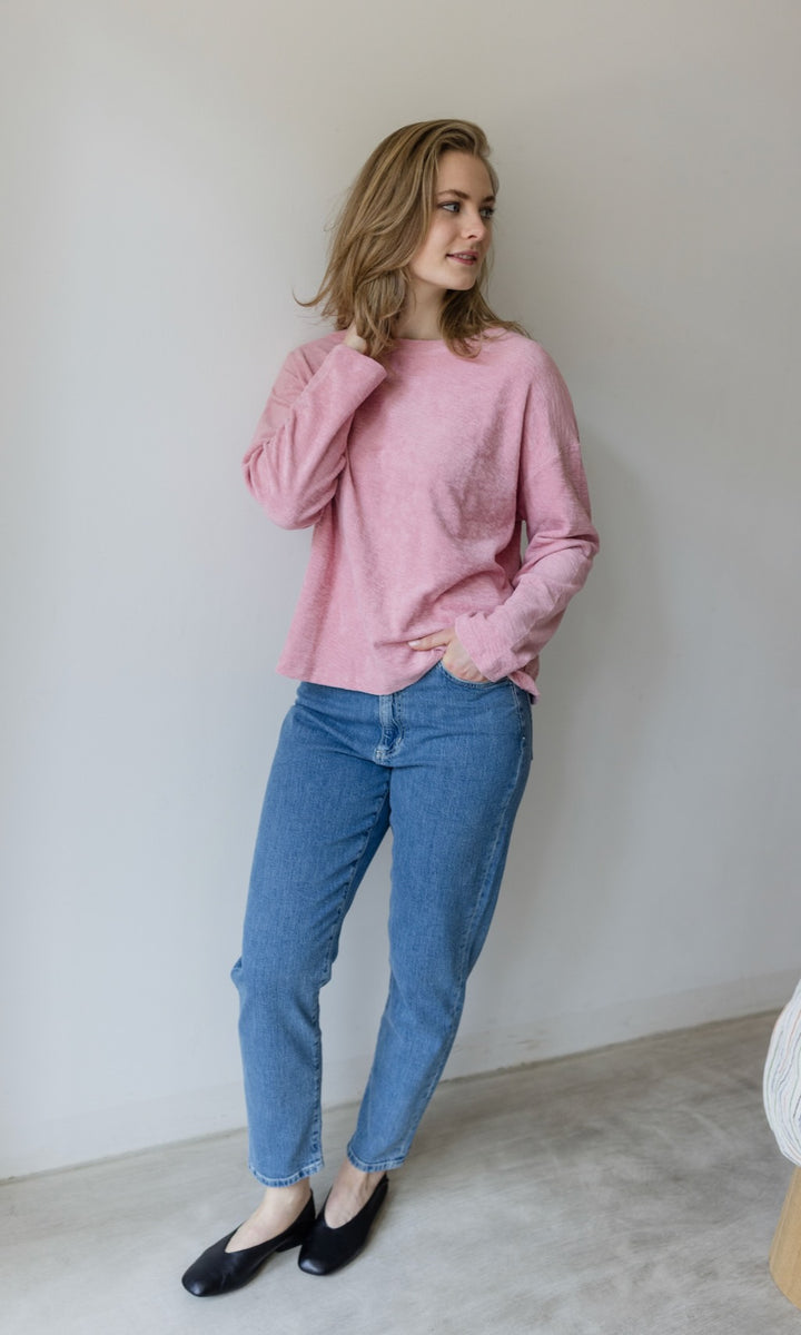 Jeans Mom Fit - abricot coco