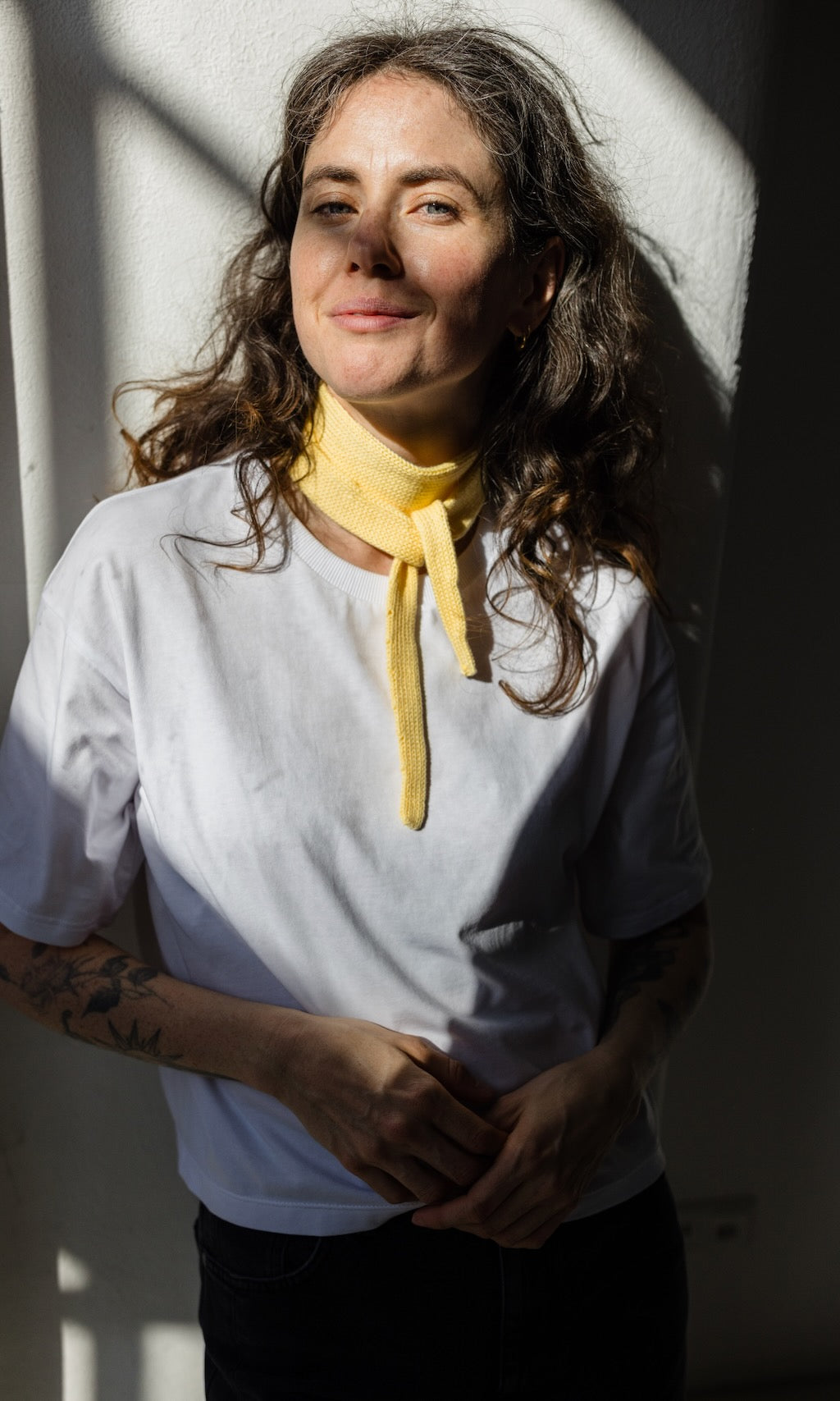 Oversized T-Shirt in Weiß