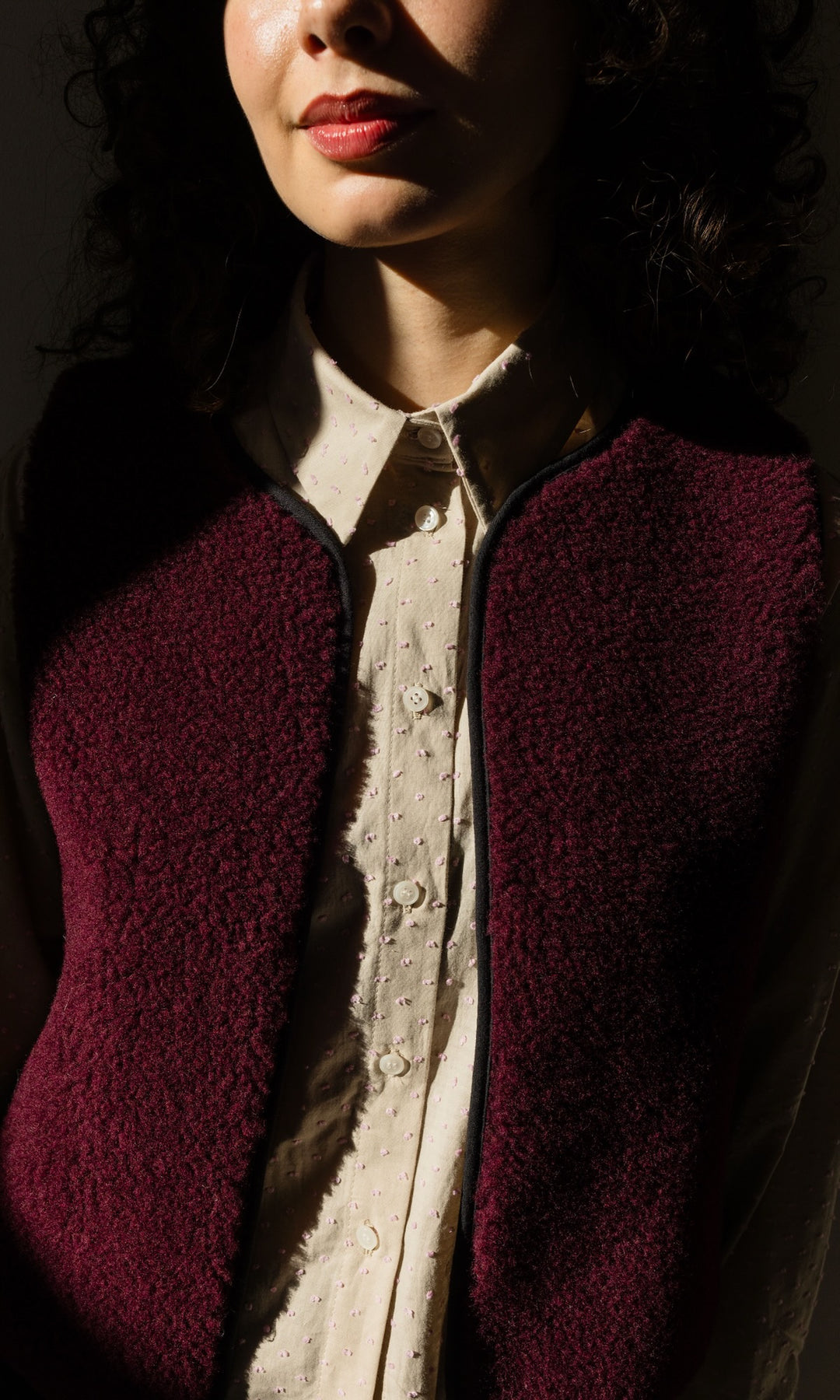 Cropped Oversized Hemd