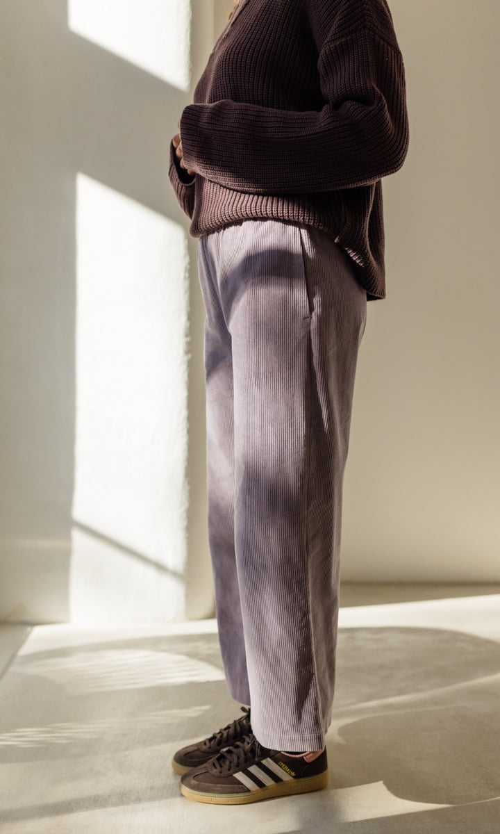 High Waist Culotte aus Cord